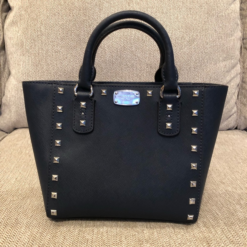 Michael Kors studded leather crossbody NWT